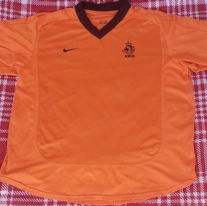 Netherlands Holland soccer football jersey top L